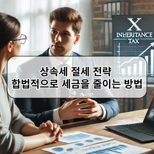 상속세 절세 전략 합법적으로 세금을 줄이는 방법