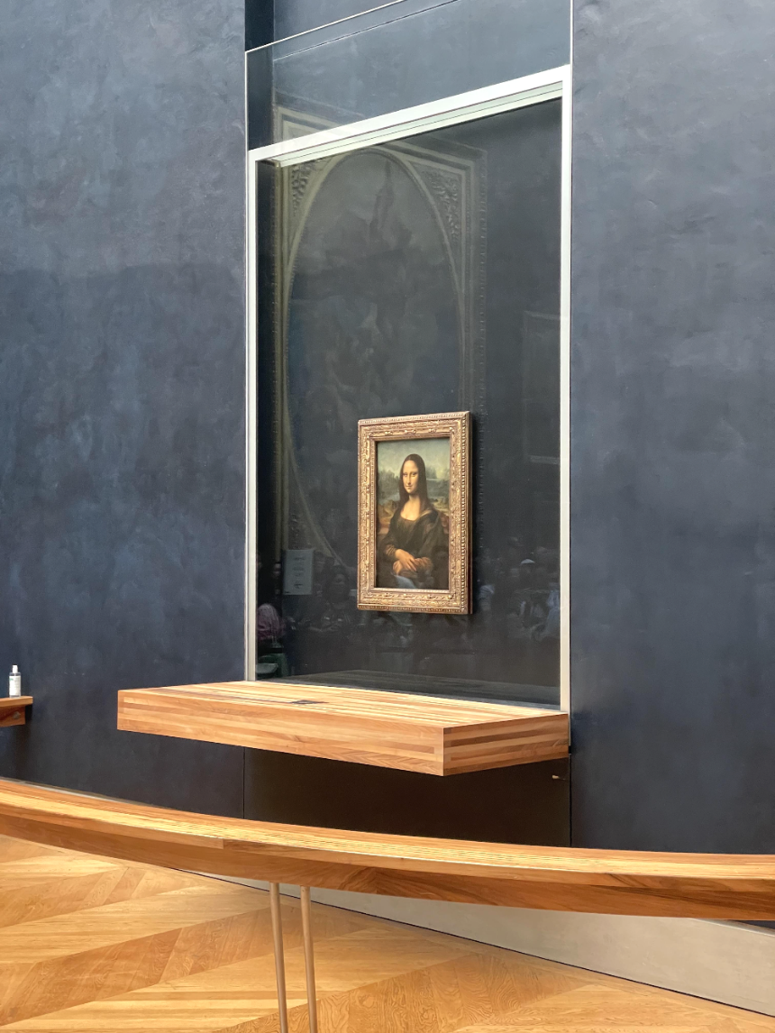 레오나르도 다빈치-모나리자(1503~1519년, 패널에 유채)