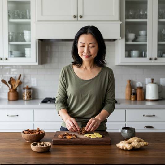 반하 효능 및 습담 제거 기관지 건강을 위한 반하 생강차 복용법