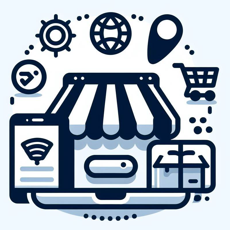 온라인 쇼핑몰 로고
