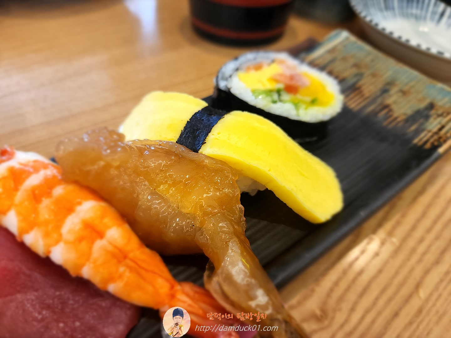 간장새우, 계란, 후토마끼