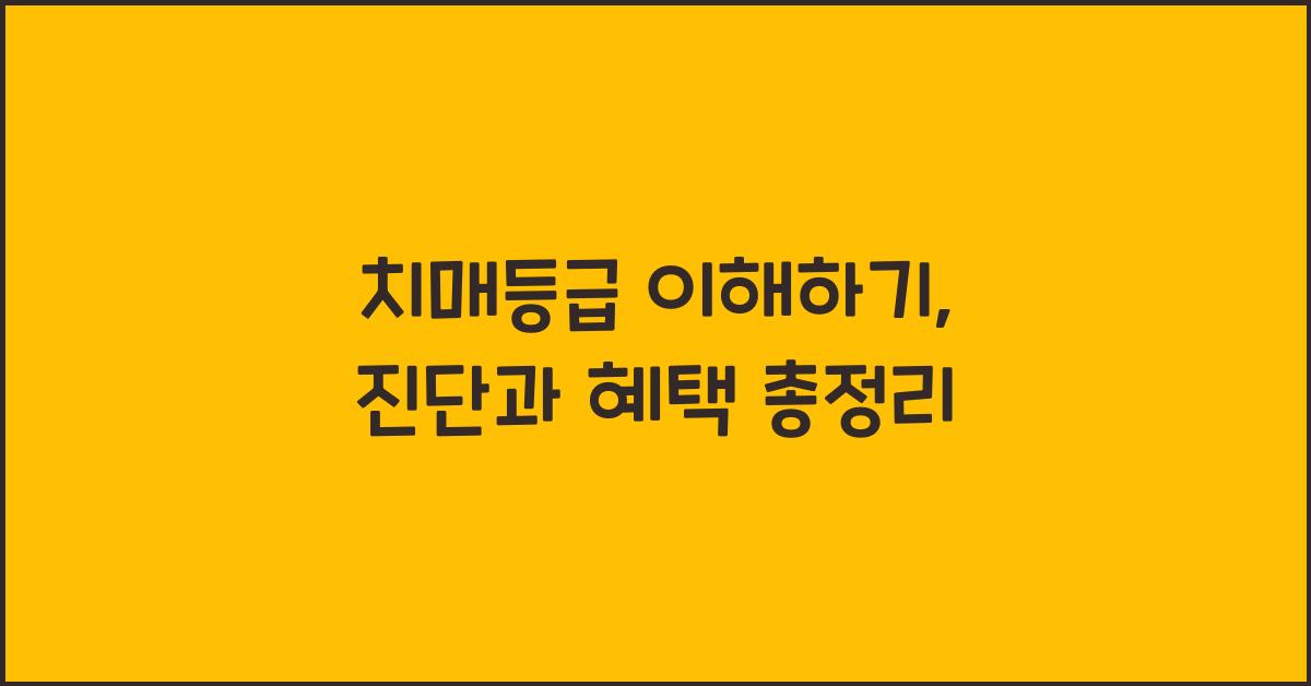 치매등급