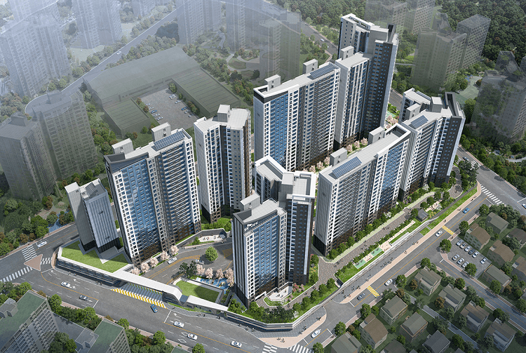 센텀 아스트룸 SK뷰 투시도