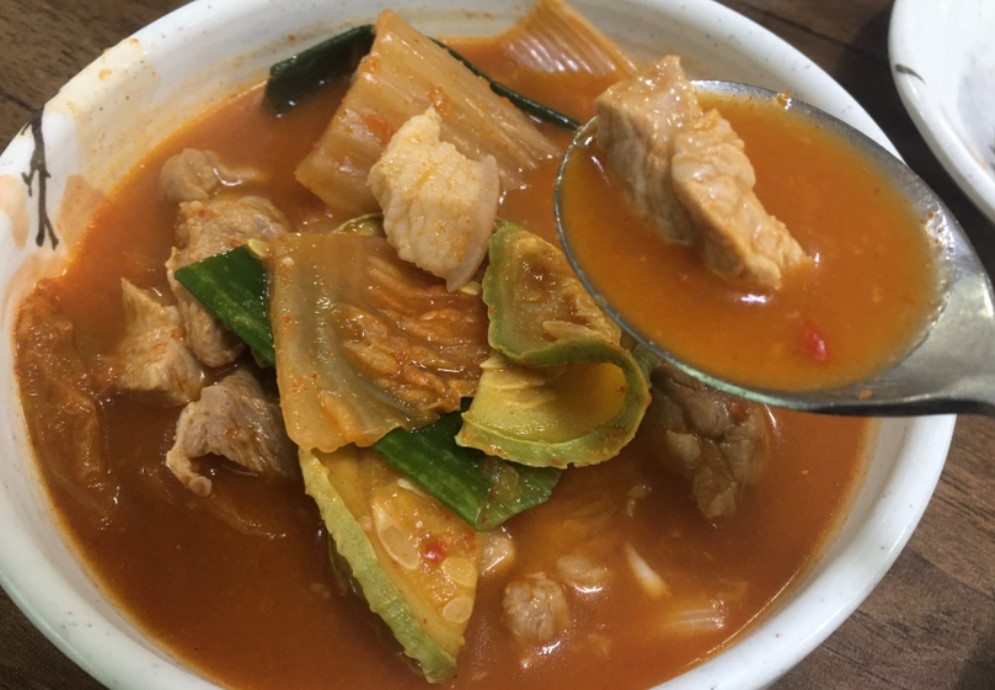백반기행 보은밥상 호박고지찌개