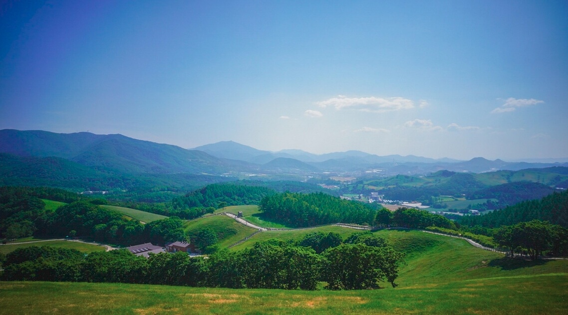 대관령 경치 사진