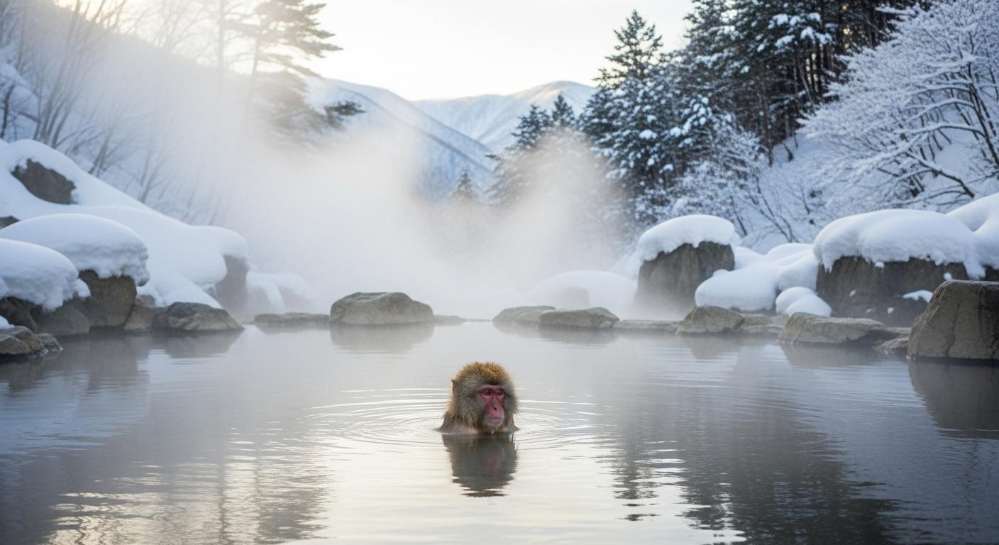 일본 겨울 여행지 온천
