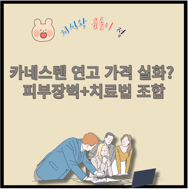 카네스텐 연고 가격 실화?