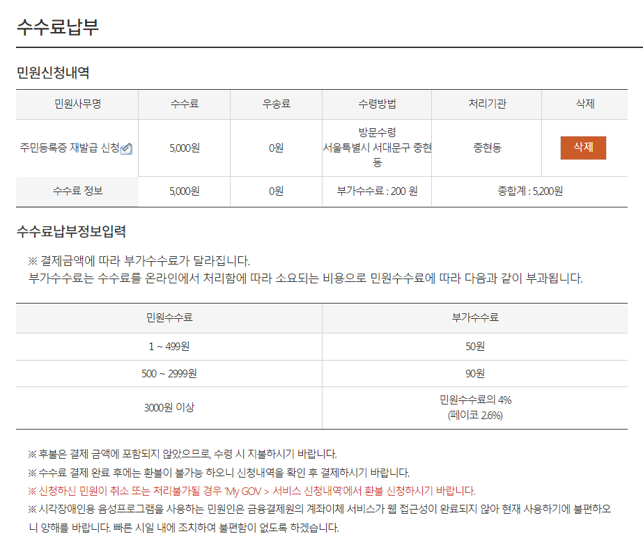 민증재발급