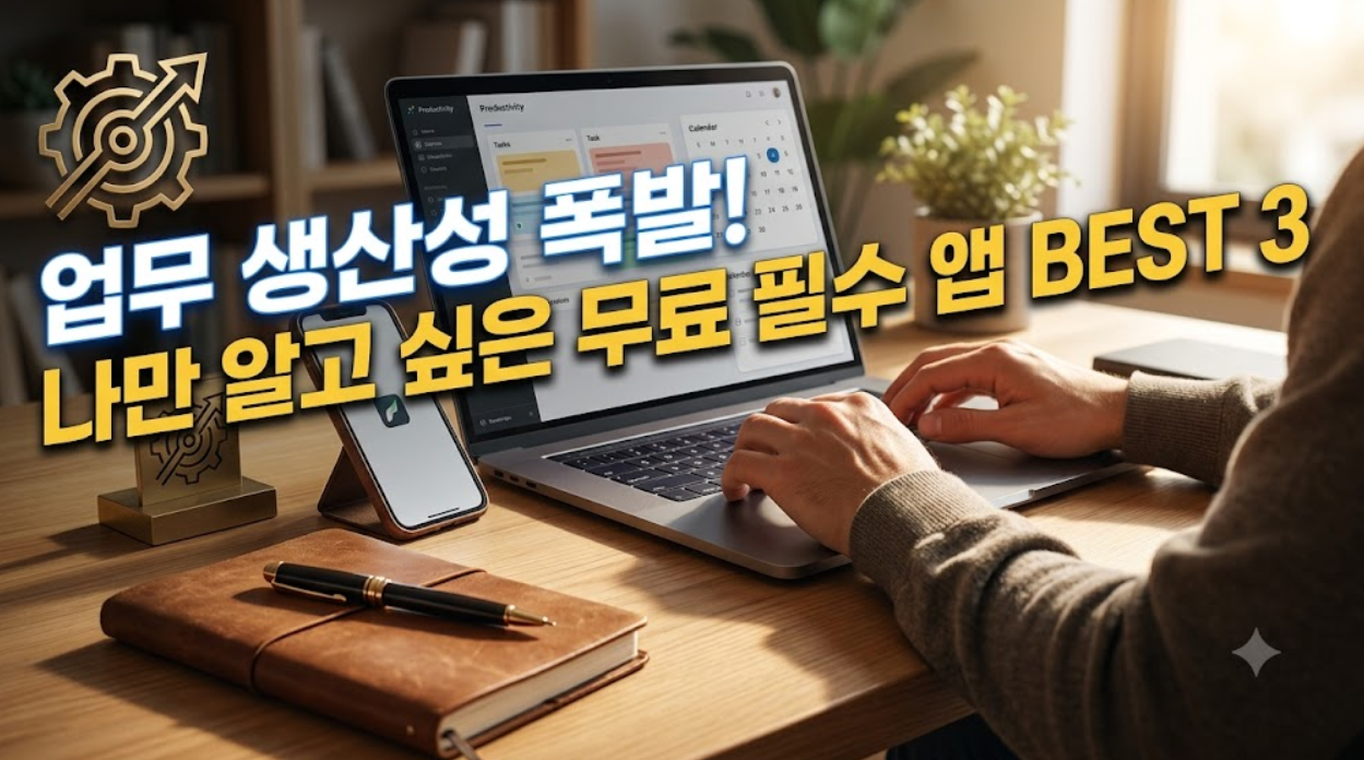 무료 생산성 앱 (다이어리 한계, 앱 비교, 업무 집중)