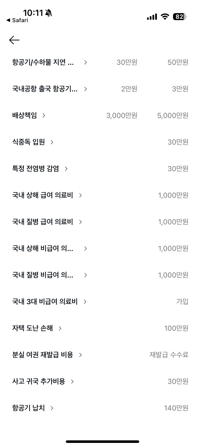 11-카카오-여행자보험-보장내용비교2