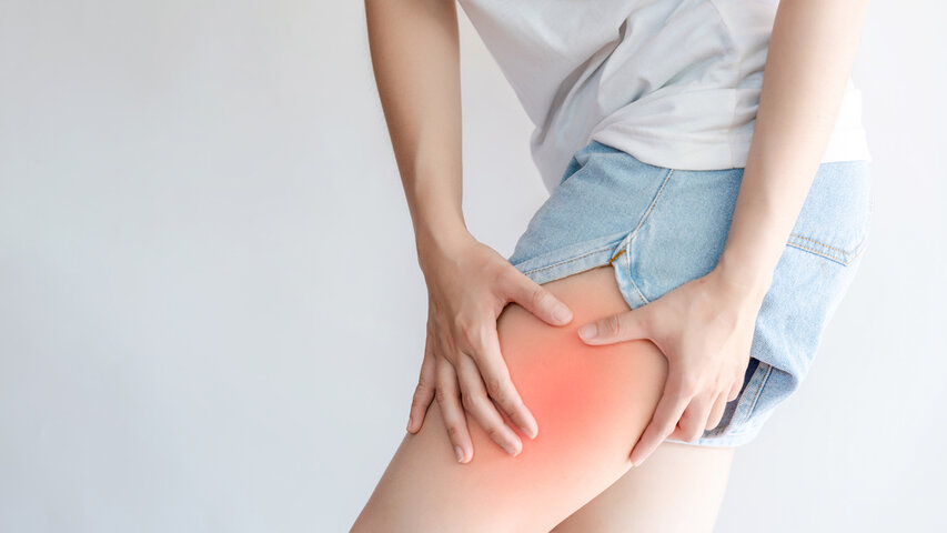 허벅지 뒤쪽 통증 원인