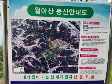등산안내도
