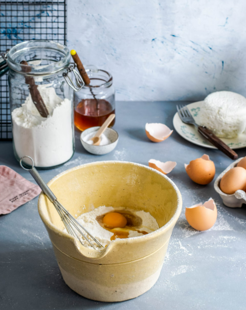 베이킹 재료 사진