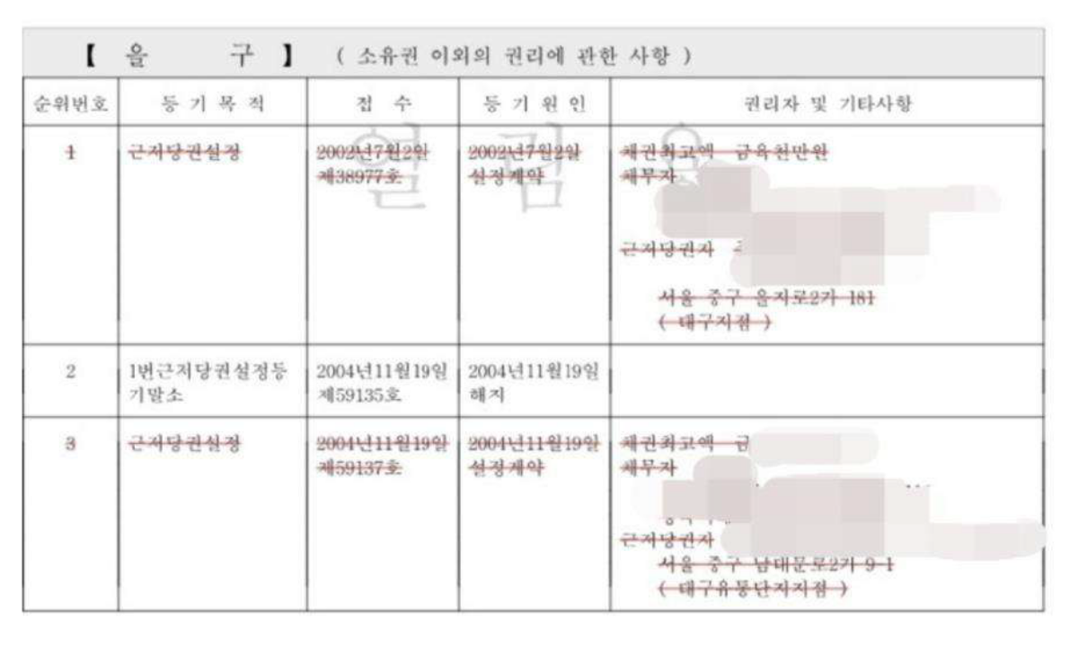 등기부등본 열람하기
