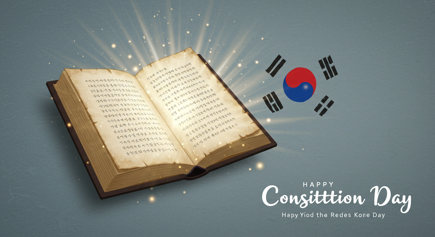 제헌절 뜻: 대한민국 헌법이 탄생한 7월 17일의 의미