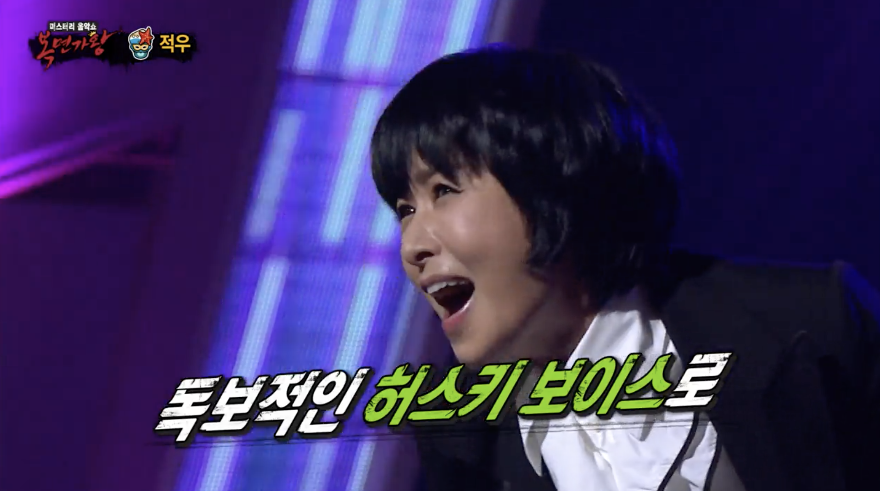 복면가왕에 출연한 가수 적우