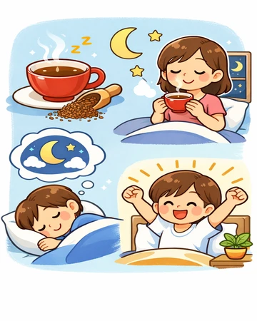 루이보스차 밤 섭취와 수면 영향24