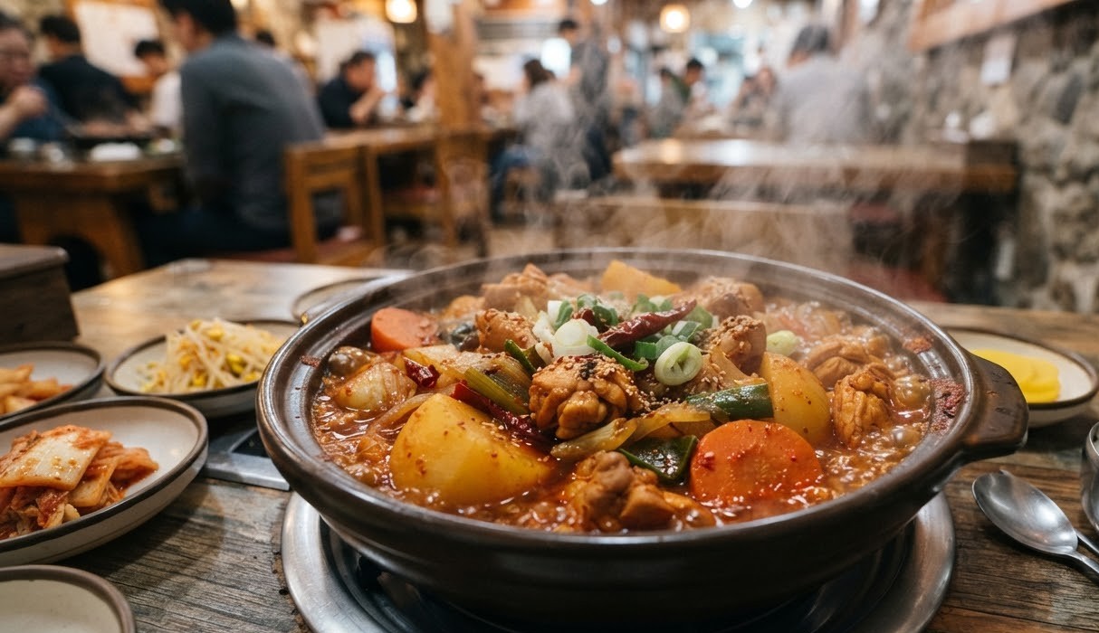 닭도리탕야채