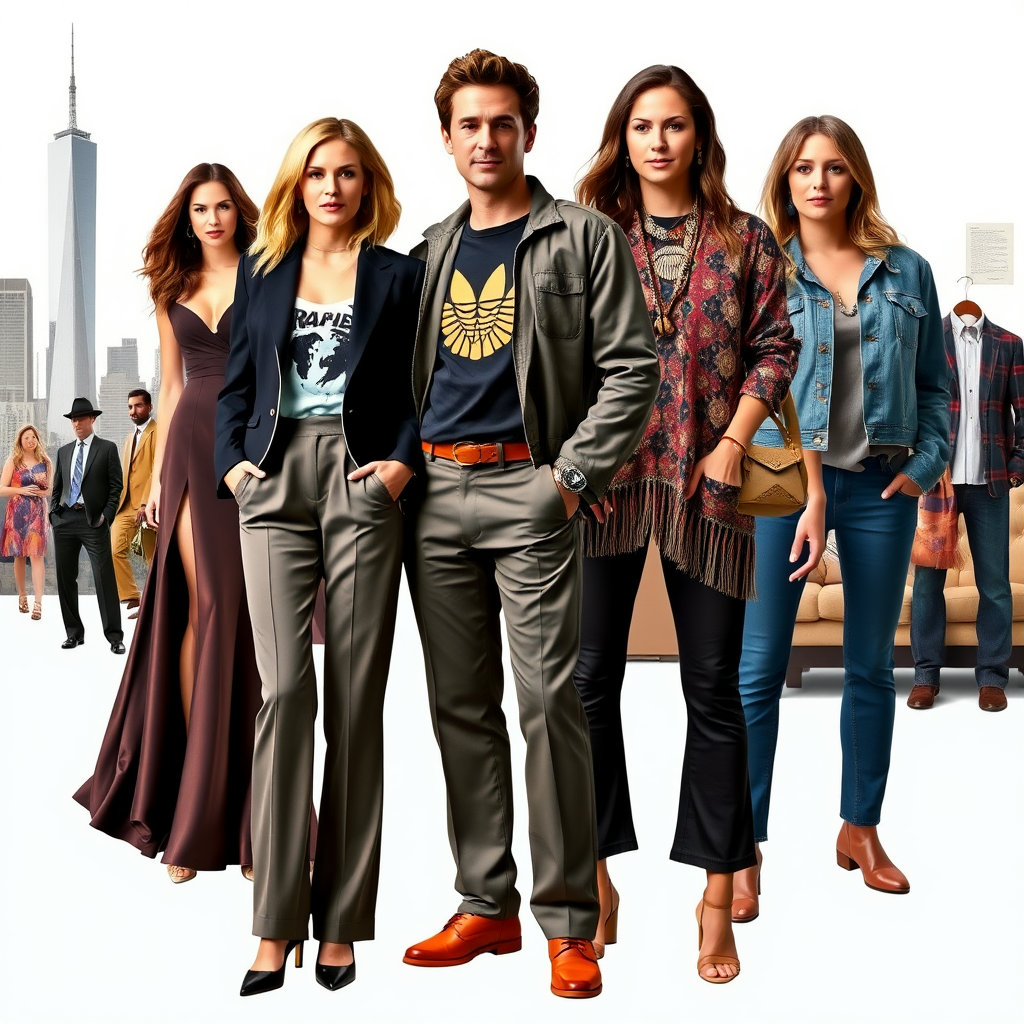 미드 패션 스타일