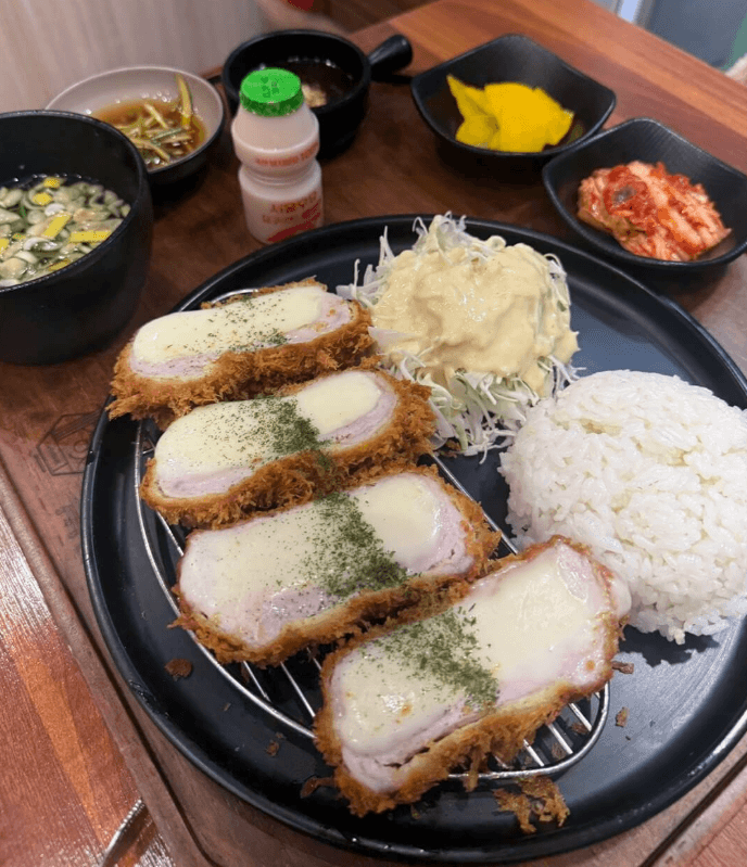 정자동 청수 돈까스와 가족외식 메뉴