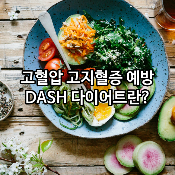 고혈압 고지혈증 예방 DASH 다이어트