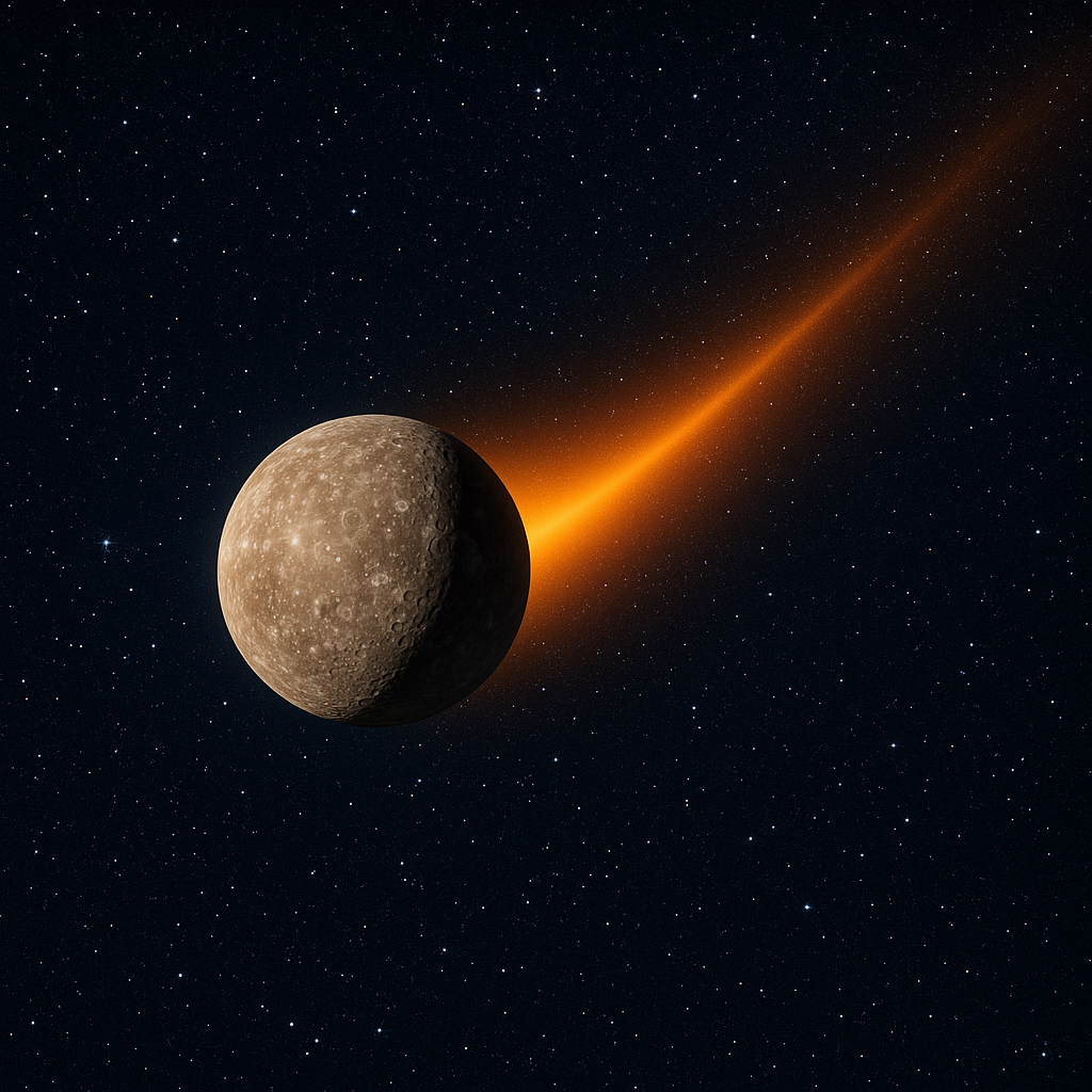 밤하늘로 길게 뻗는 수성의 &lsquo;나트륨 꼬리&rsquo;: 왜, 언제, 얼마나 밝게 보일까?