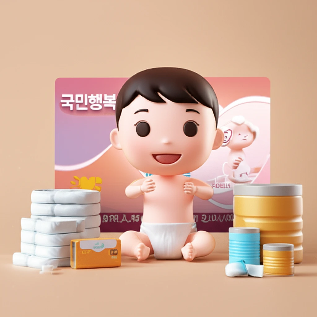 2025년 저소득층 기저귀, 조제분유..