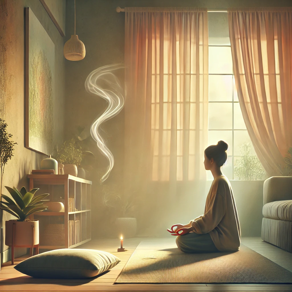 명상하는-모습-이미지