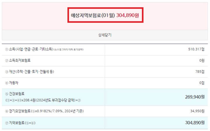 지역가입자-건보료(건보료-계산-절세방법-모음)