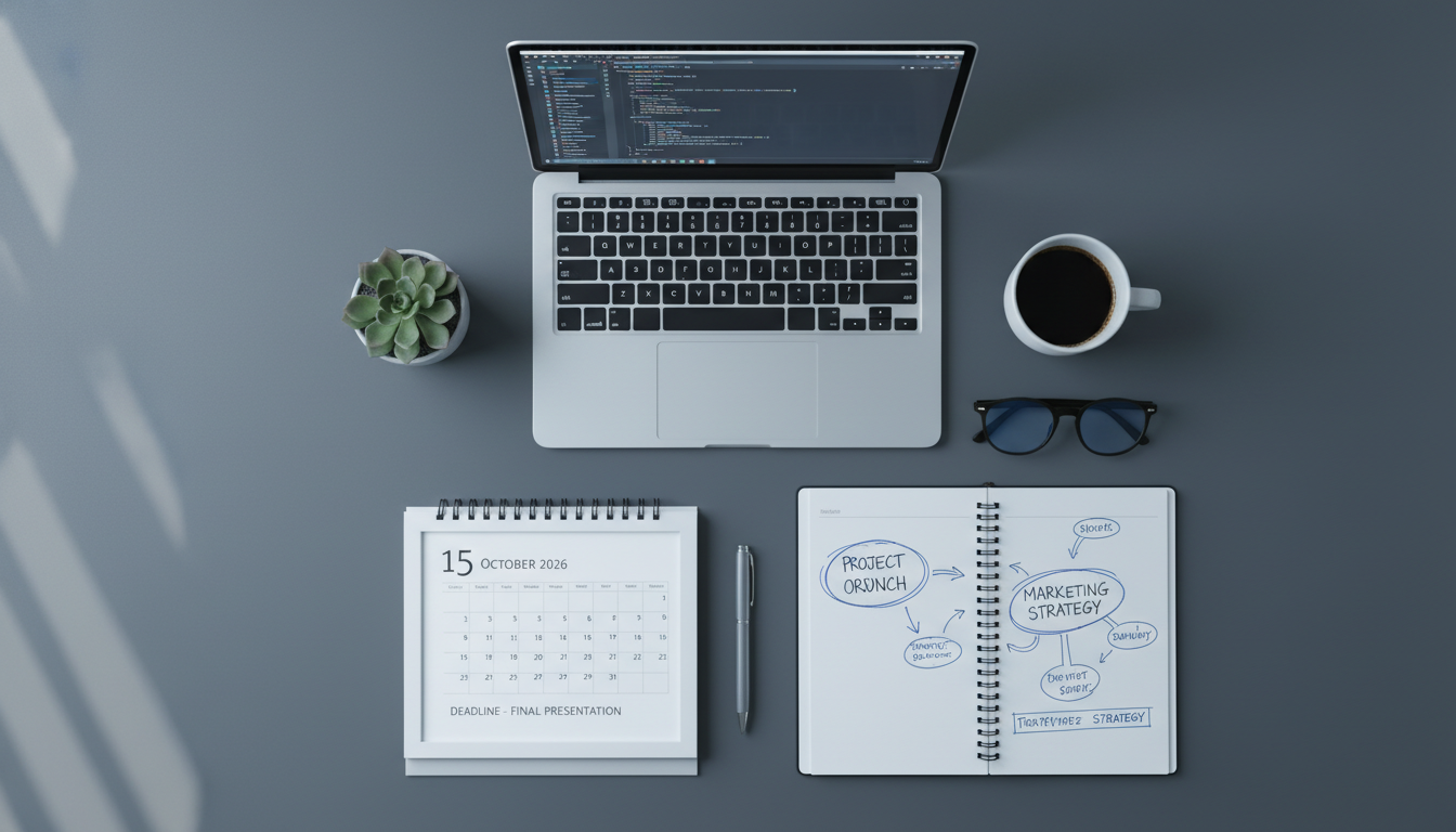 2026년 ADsP 시험 대비 직장인의 퇴근 후 책상 풍경