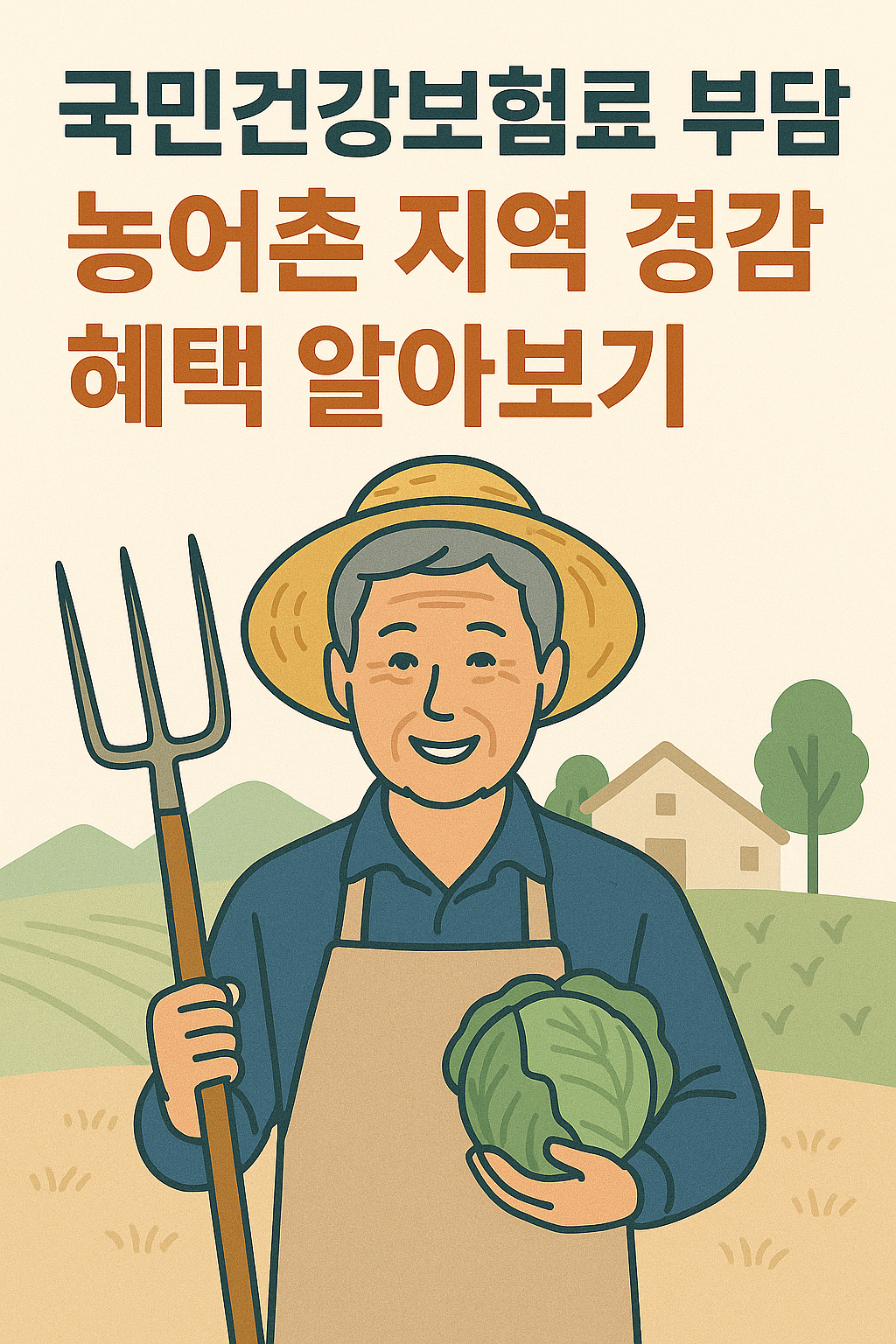 국민건강보험료 부담 농어촌 지역 경감 혜택 알아보기