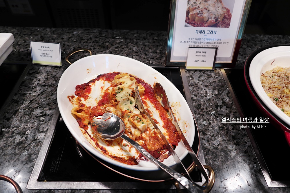 까밀리아 뷔페 (웨스틴 조선 부산) 해운대 오션뷰 레스토랑, 주말 런치 메뉴