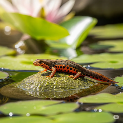 파이어벨리뉴트, ai gemini 이미지