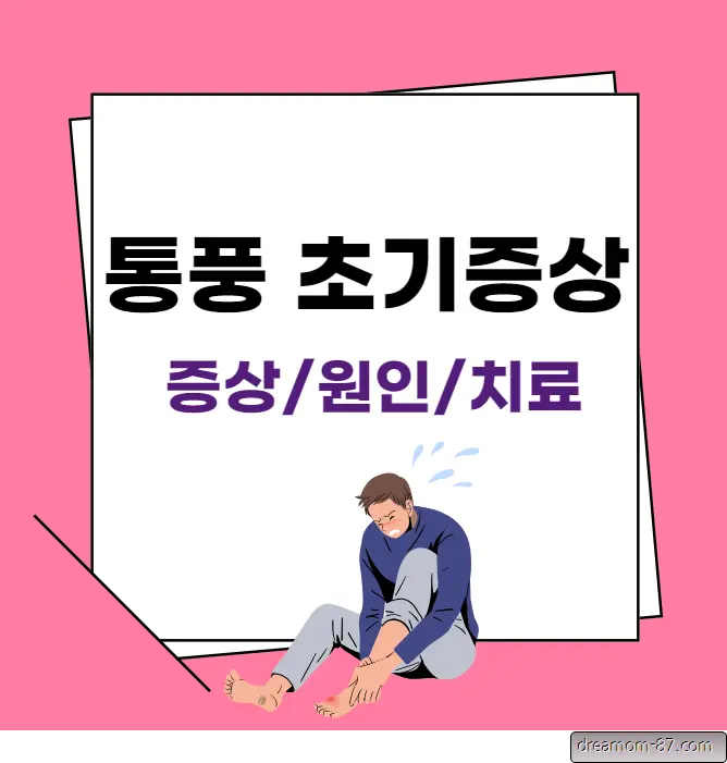 통풍 초기증상