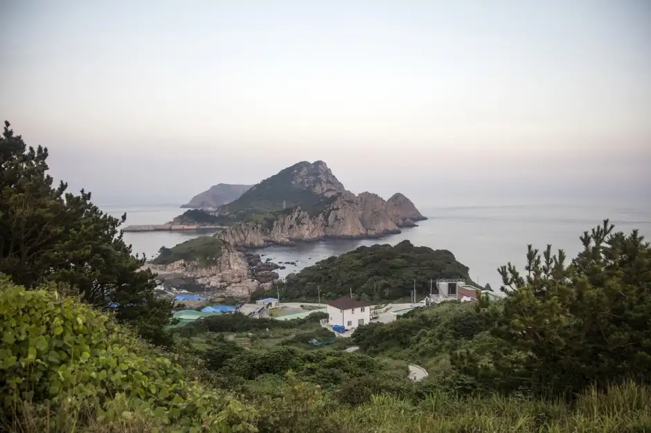 만재도 전경