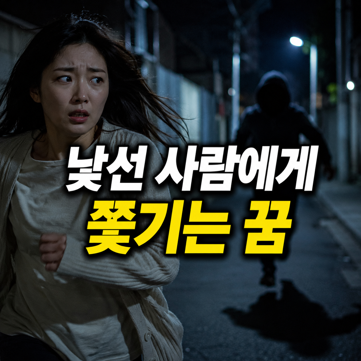 낯선 사람에게 쫓기는 꿈