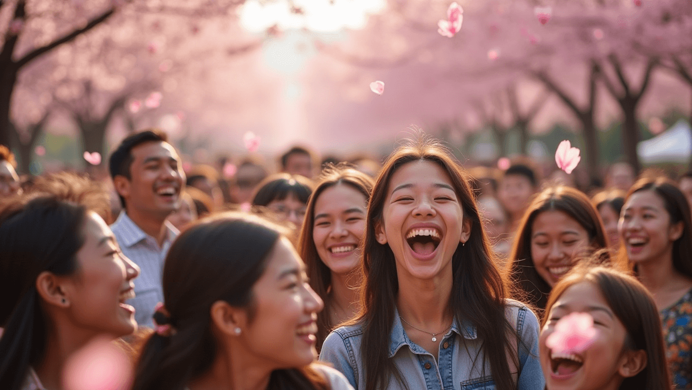 꽃놀이가 건강에 나쁘다고요? 반전 결과 나왔습니다