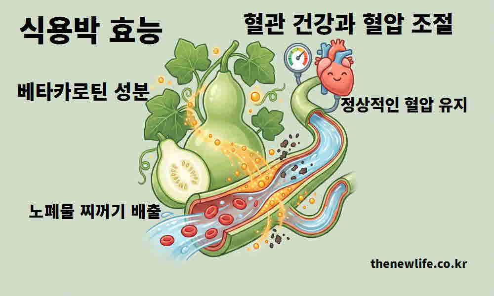 식용박 효능 혈관 건강 혈압 조절