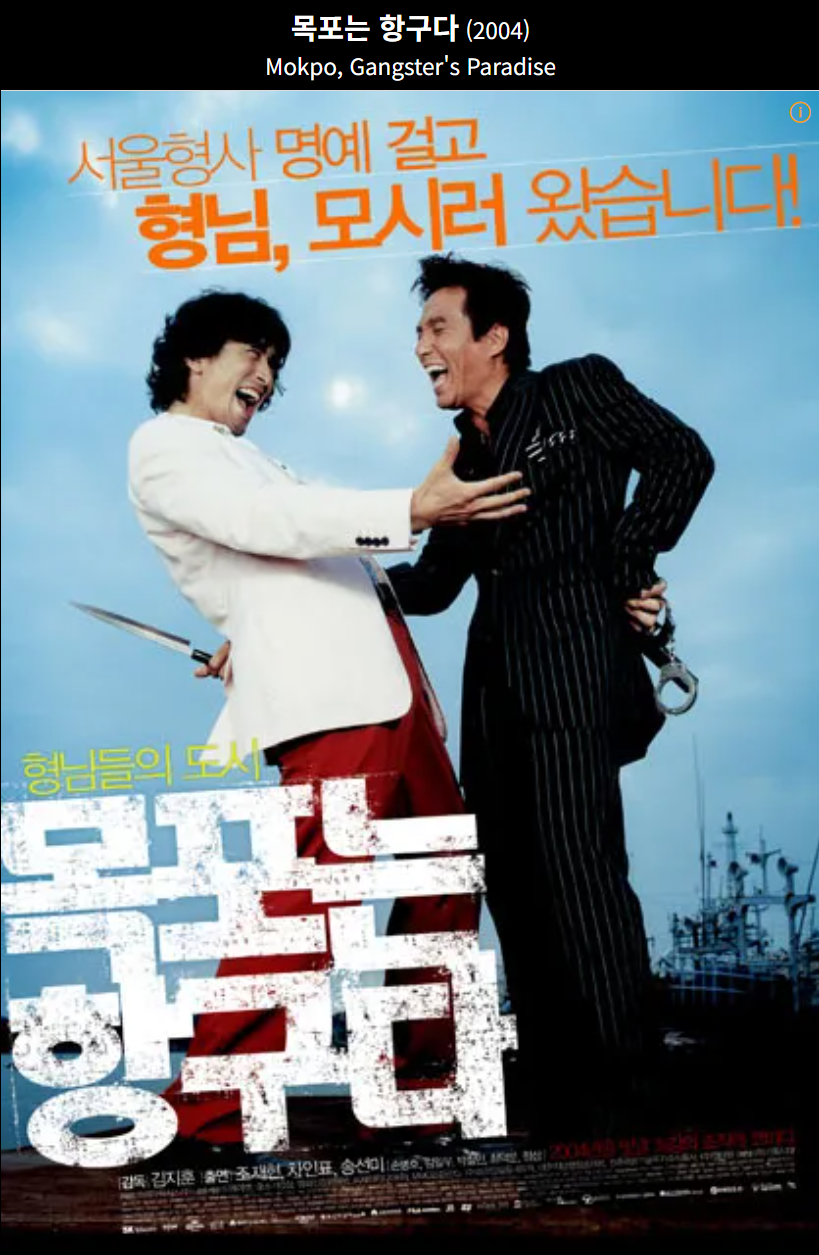 영화 목포는 항구다 등장인물