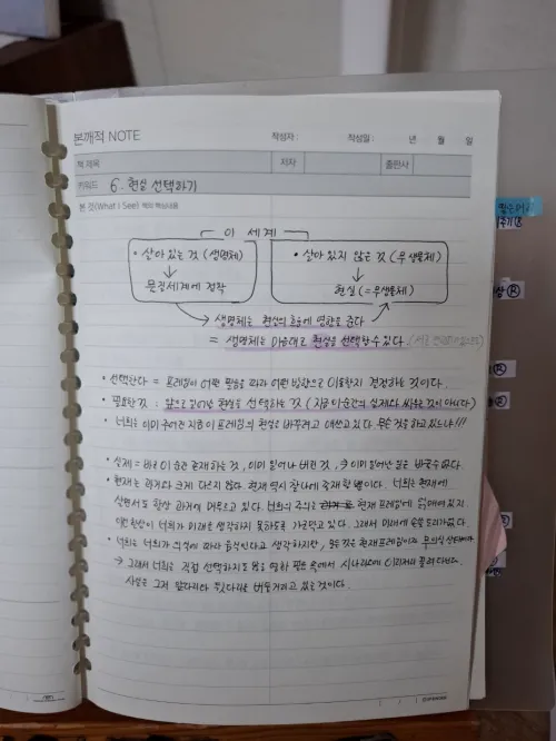 의식 확장과 외부 의도 활성화를 위한 에너지 관리 식단 및 수첩 기록 분석 이미지