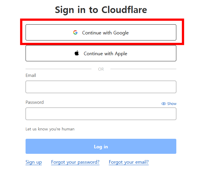 클라우드플레어 도메인