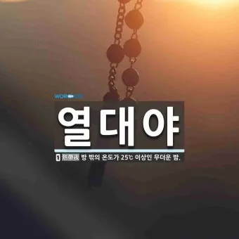 2025년 열대야 언제부터 시작될까 기상청 예보 정리 완벽 날씨 정보_8