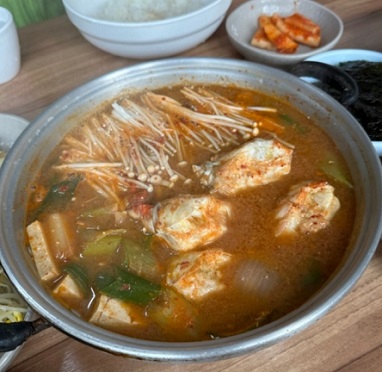 목포꽃게탕