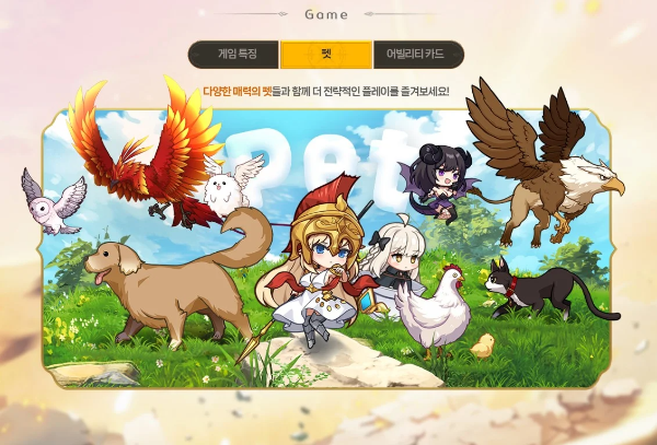 다양한 매력의 펫