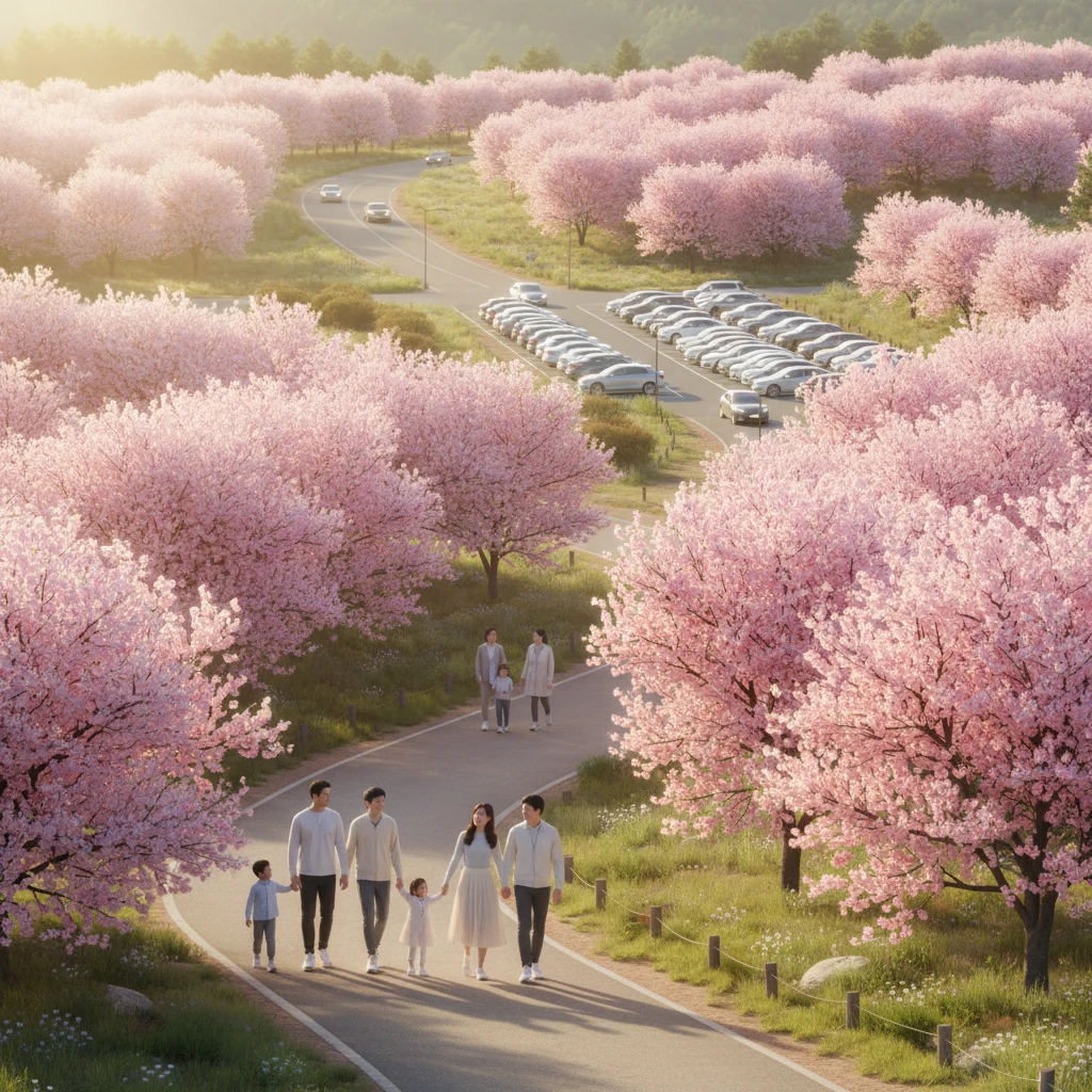 대구 달성군 지역별 벚꽃 절정 시기와..