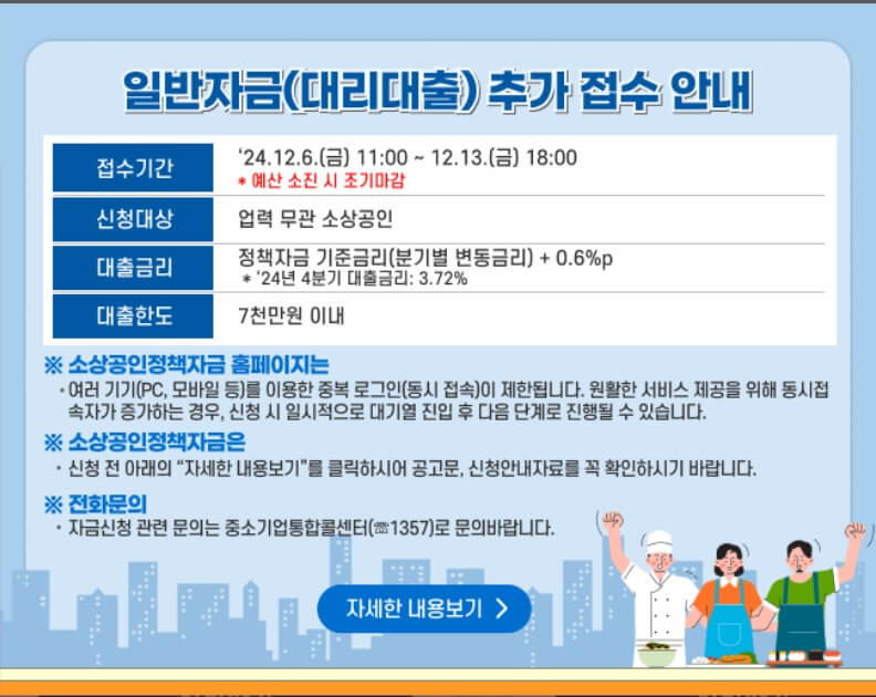 소상공인정책자금