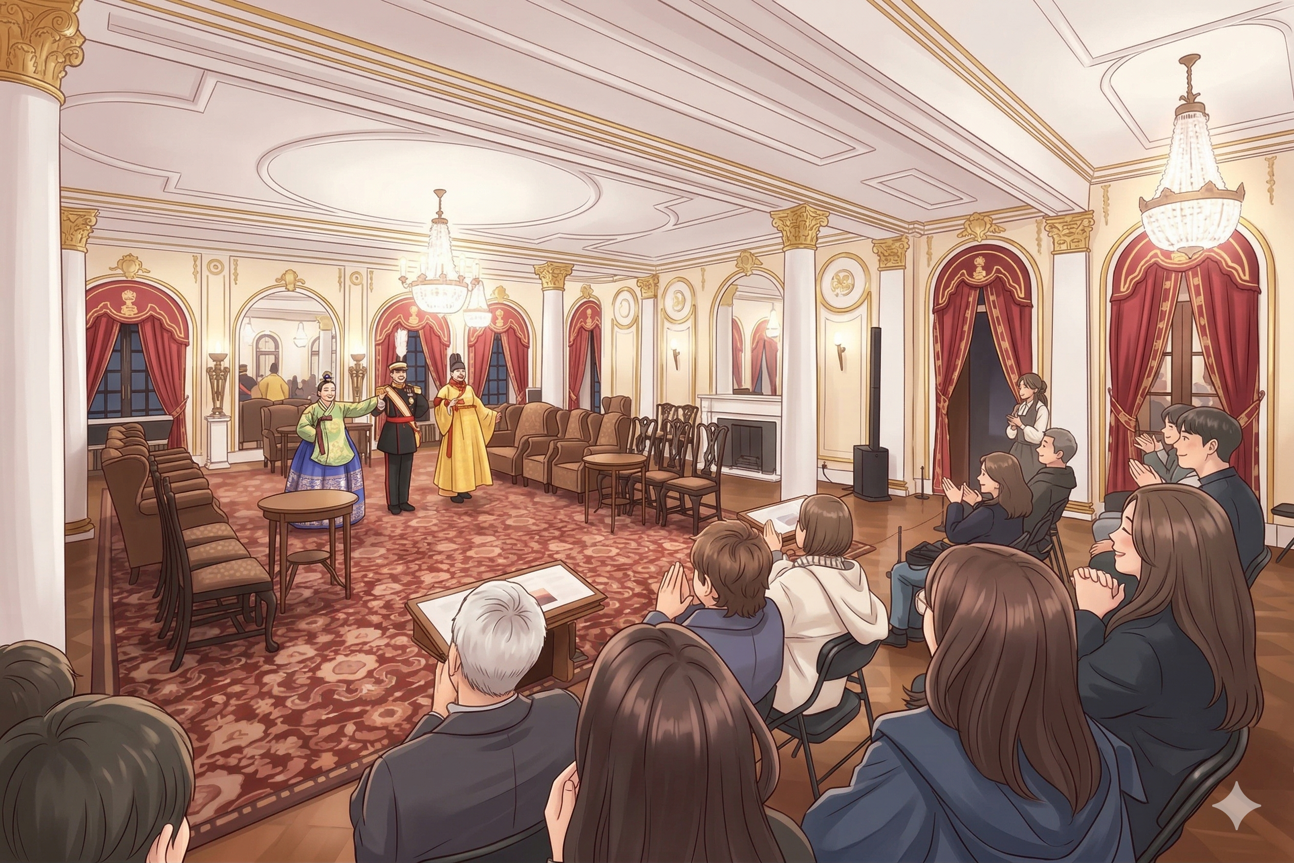 덕수궁 밤의 석조전