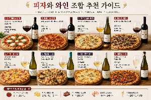 피자와 와인 페어링 추천별 총정리
