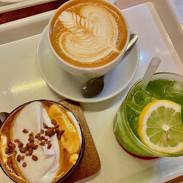 폴드커피 바질에이드