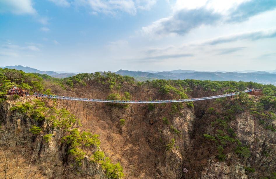 “소금산-출렁다리”